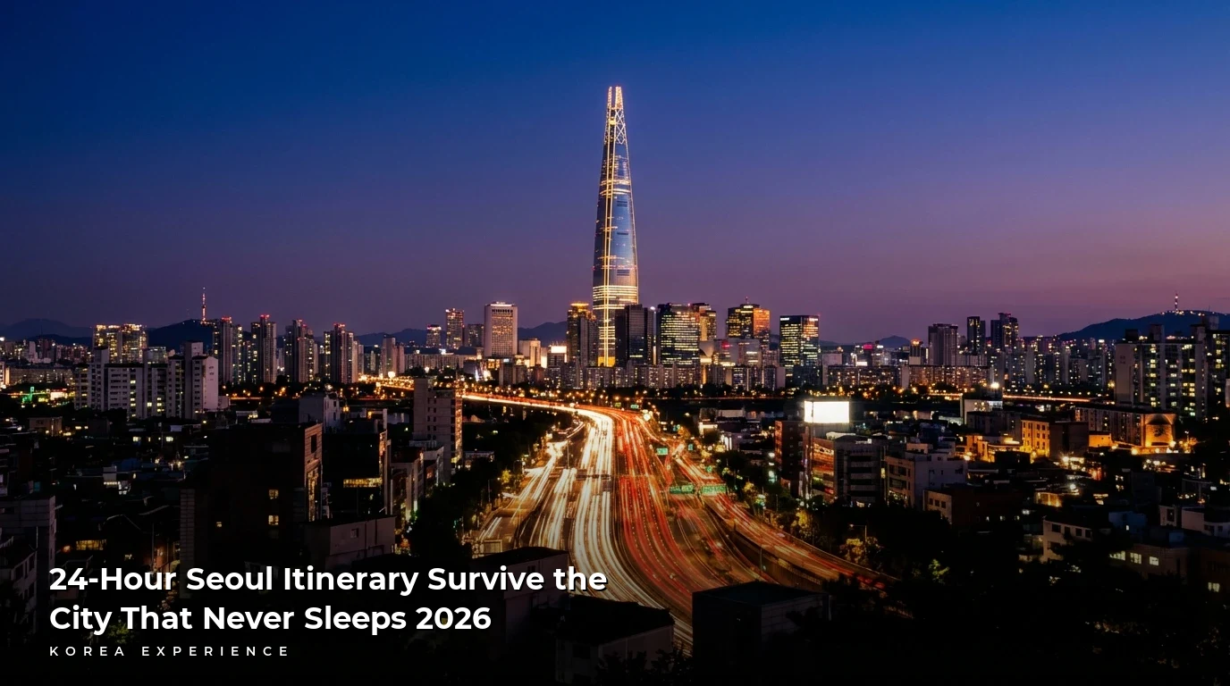 24-Hour Seoul Itinerary Survive the City That Never Sleeps 2026