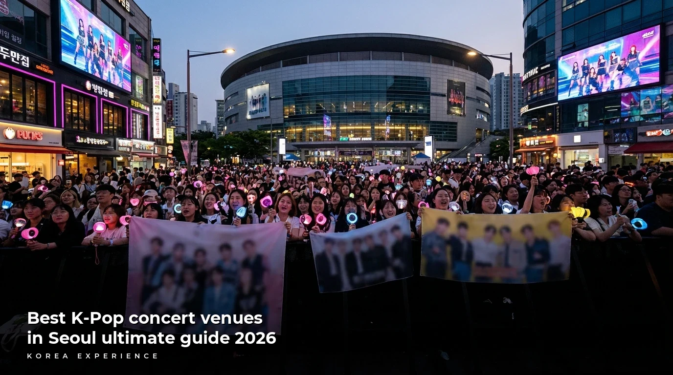 Best K-Pop concert venues in Seoul ultimate guide 2026