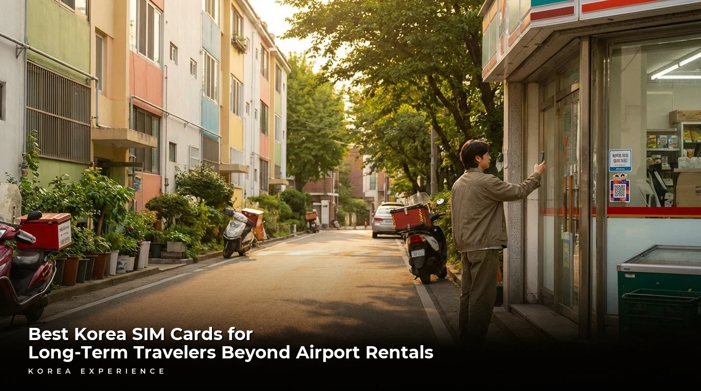 Best Korea SIM Cards for Long-Term Travelers Beyond Airport Rentals