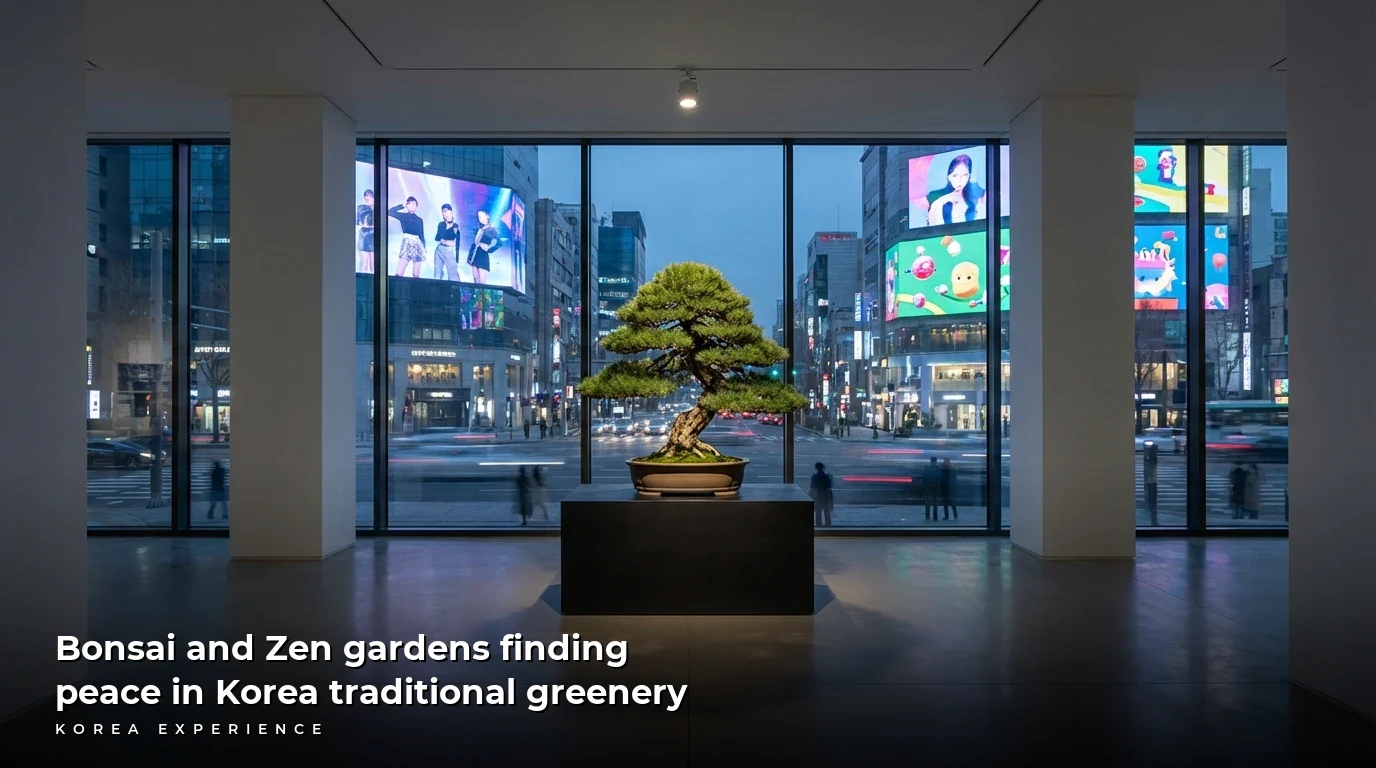 Bonsai and Zen gardens finding peace in Korea traditional greenery