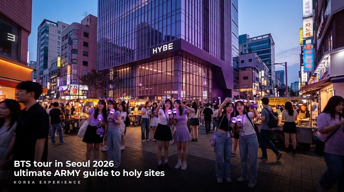 BTS tour in Seoul 2026 ultimate ARMY guide to holy sites