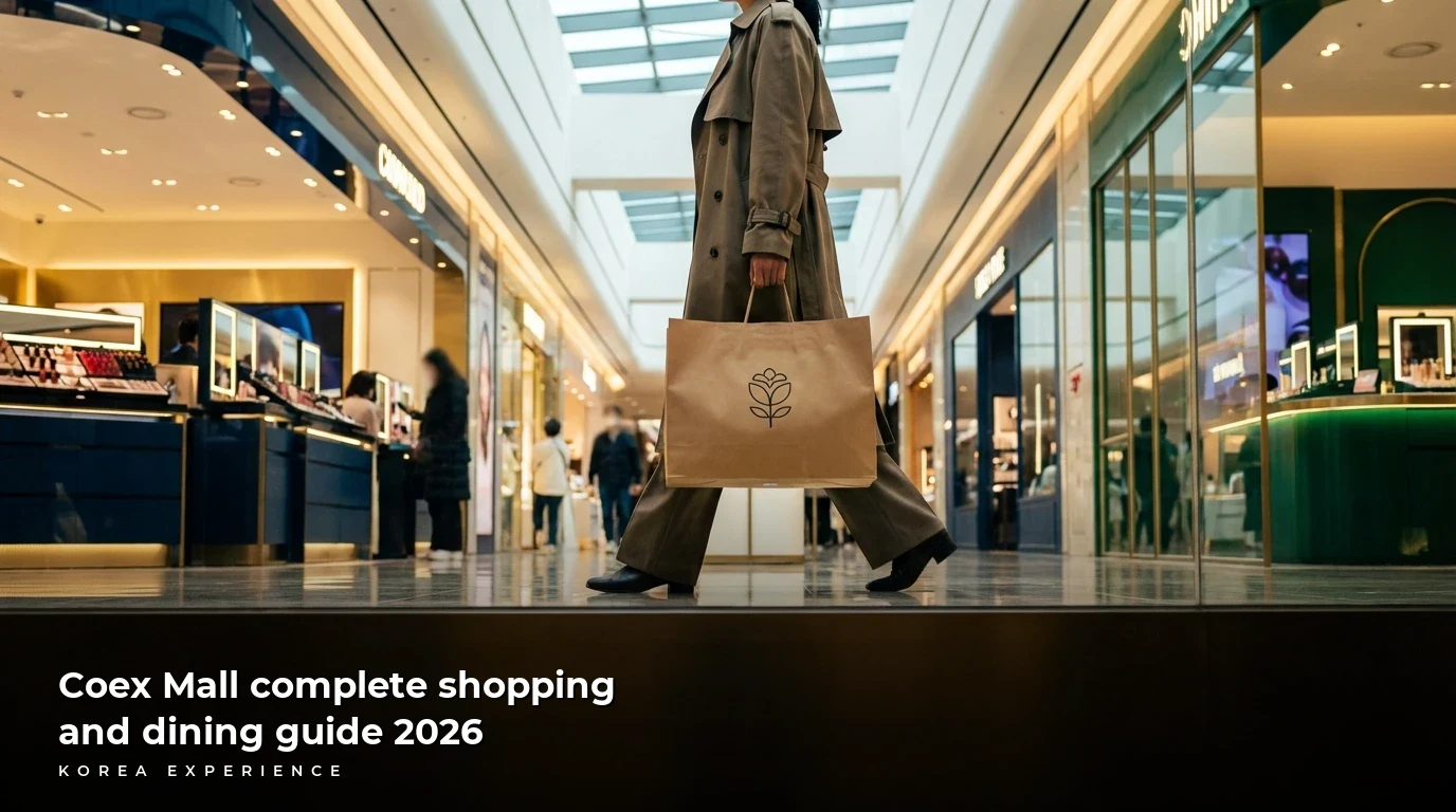 Coex Mall complete shopping and dining guide 2026