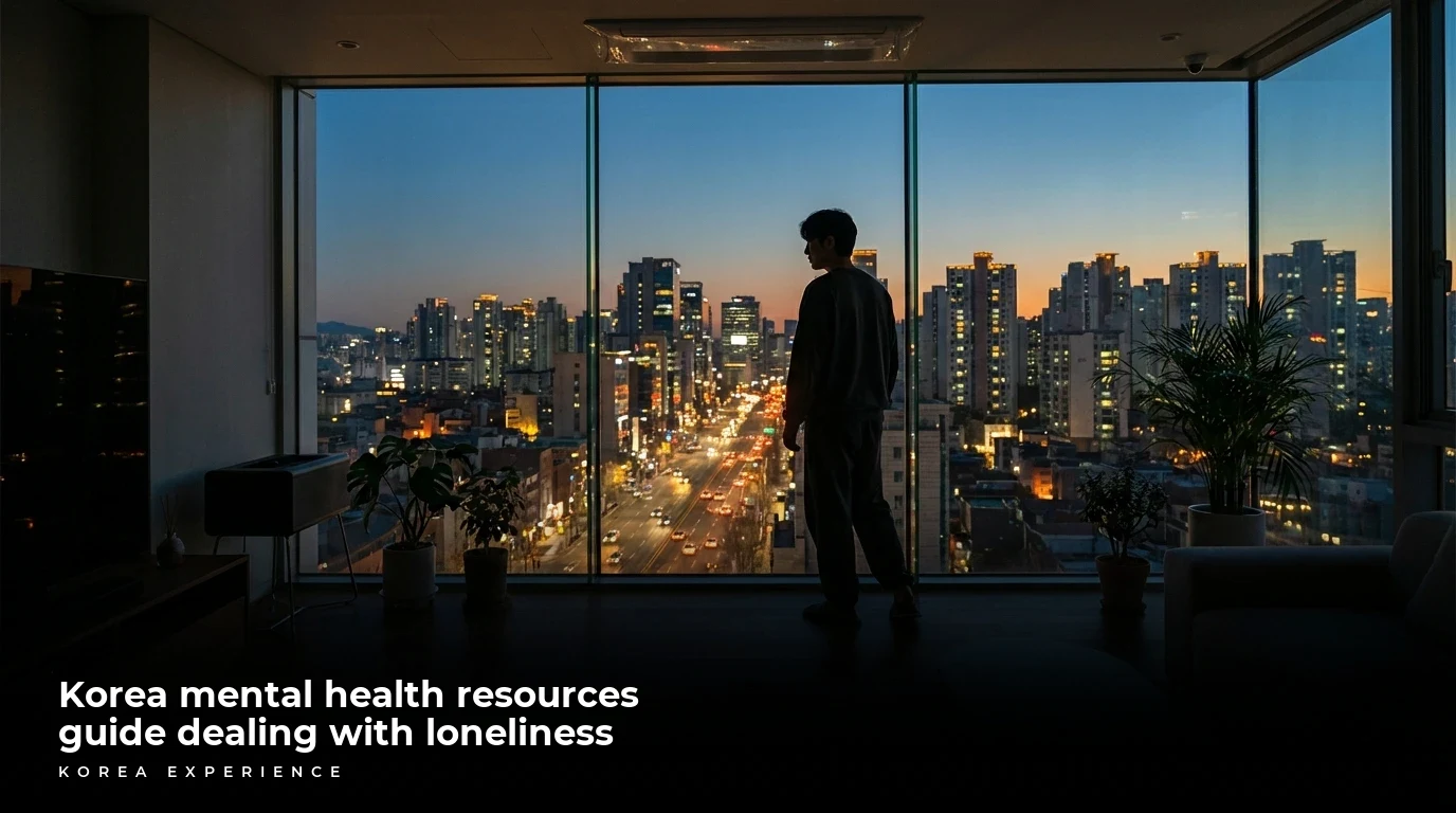 Korea mental health resources guide dealing with loneliness