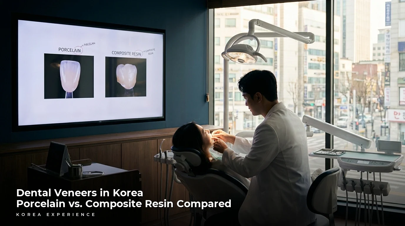 Dental Veneers in Korea: Porcelain vs. Composite Resin Compared