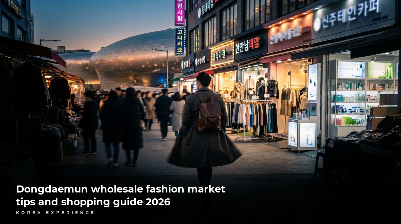 Dongdaemun wholesale fashion market tips and shopping guide 2026