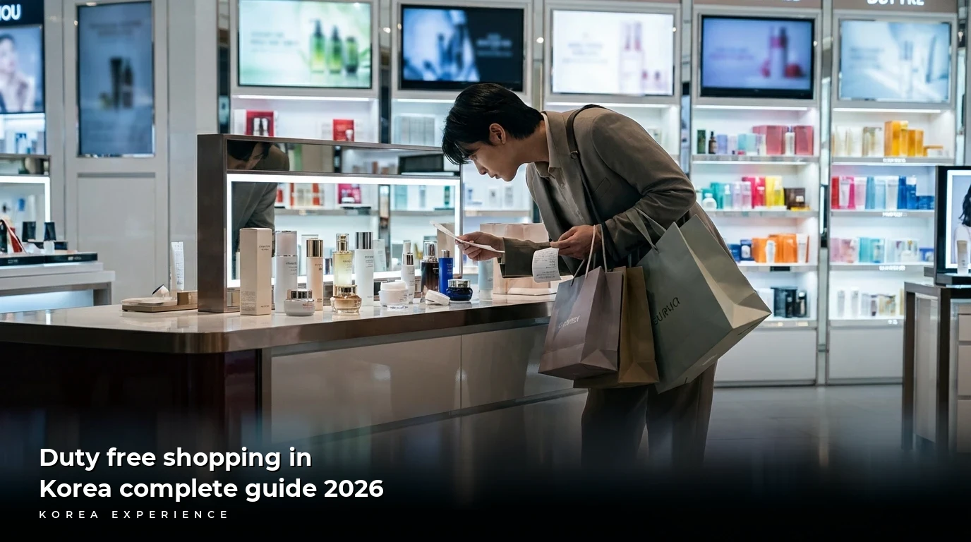 Duty free shopping in Korea complete guide 2026