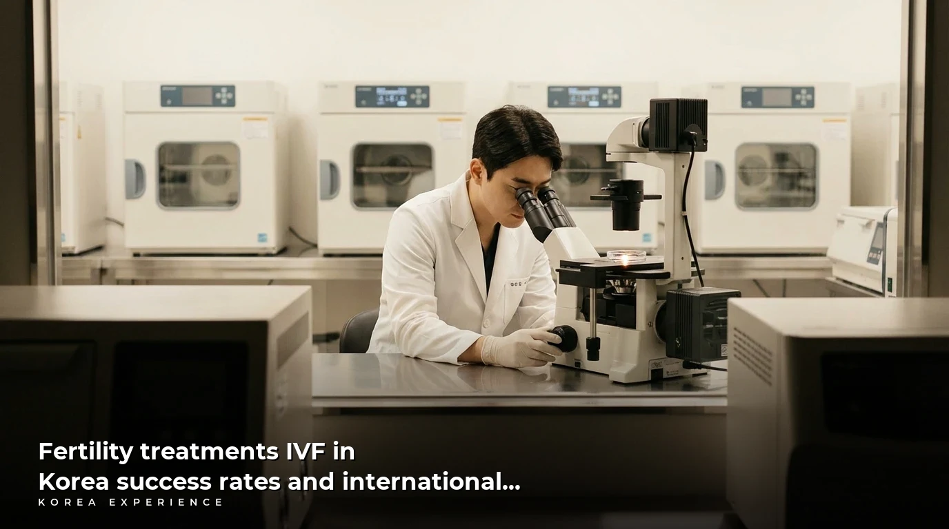 Fertility treatments IVF in Korea success rates and international...