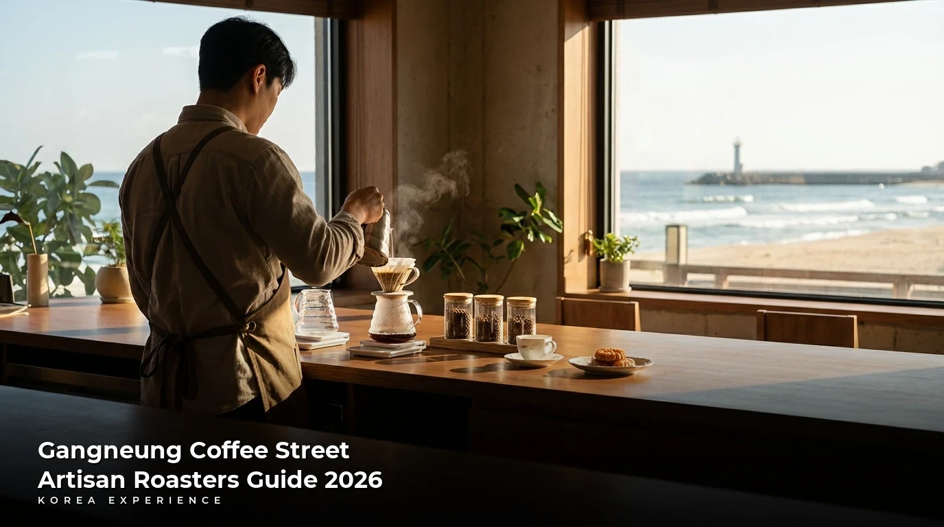 Gangneung Coffee Street Artisan Roasters Guide 2026