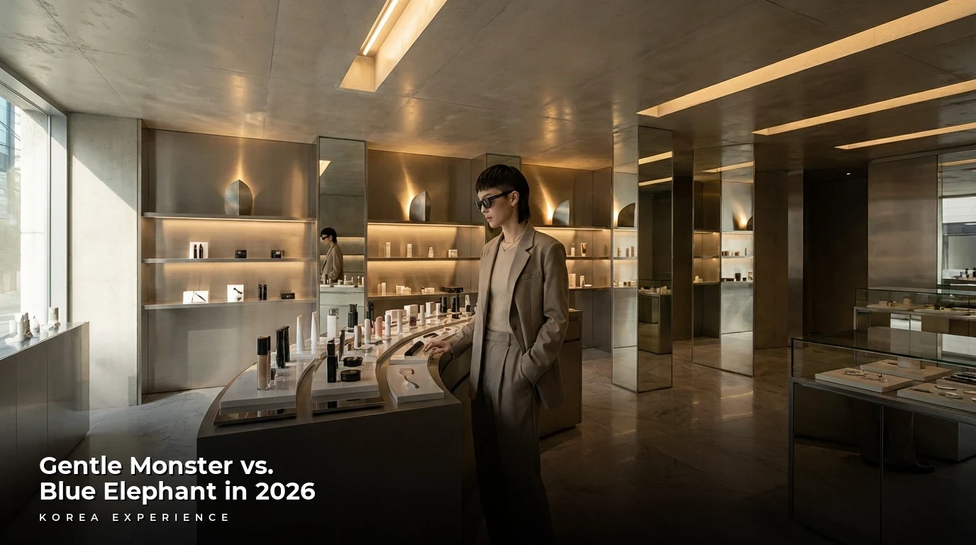 Gentle Monster vs. Blue Elephant in 2026