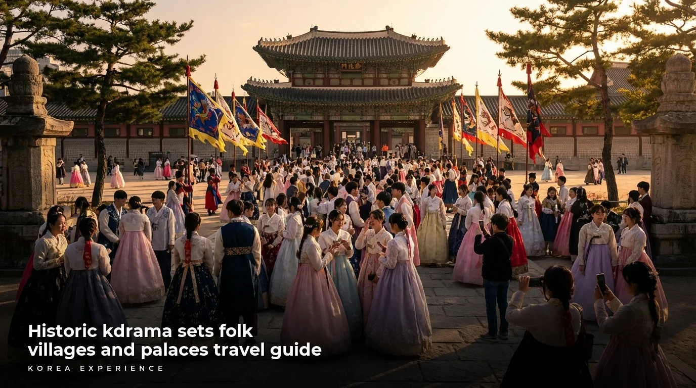 Historic kdrama sets folk villages and palaces travel guide