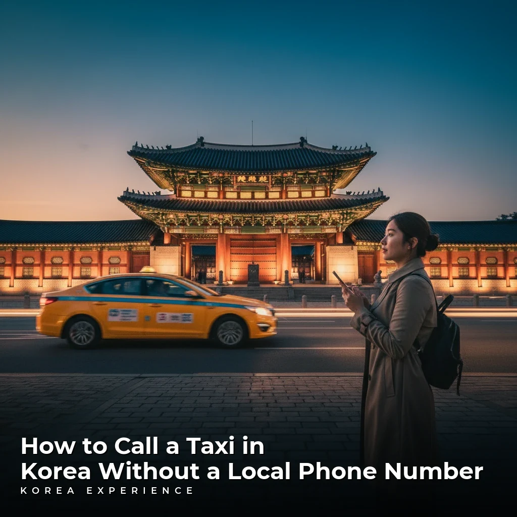 How to Call a Taxi in Korea Without a Local Phone Number