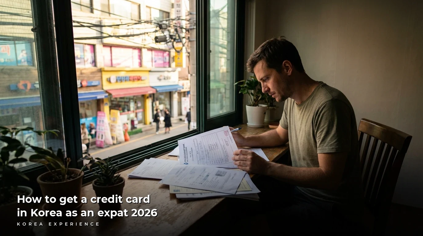 How to get a credit card in Korea as an expat 2026