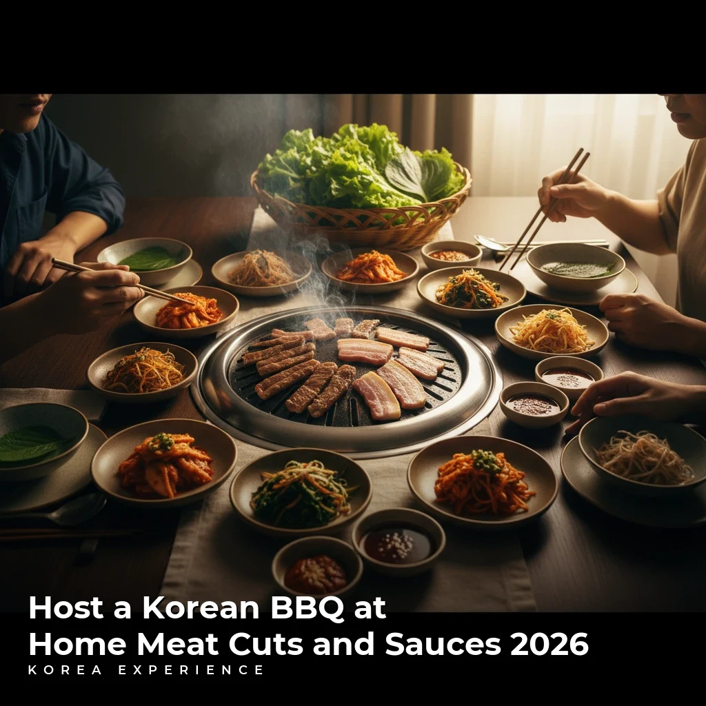 Host a Korean BBQ at Home Meat Cuts and Sauces 2026