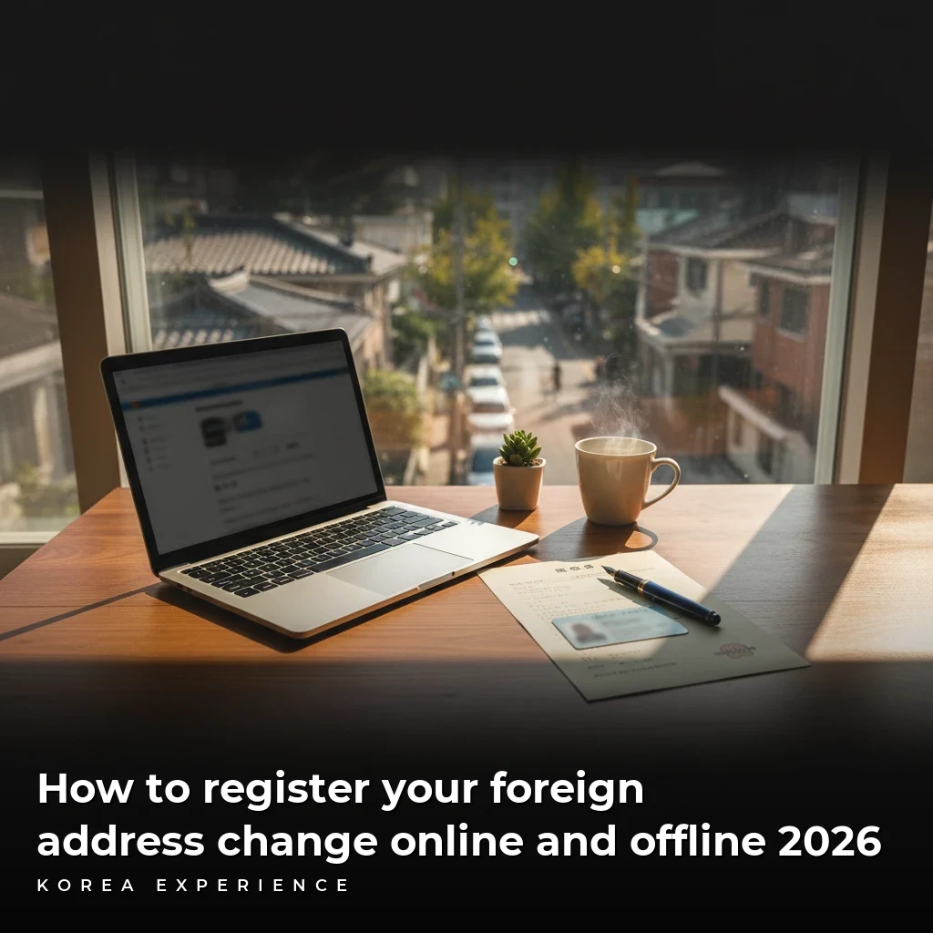 How to register your foreign address change online and offline 2026