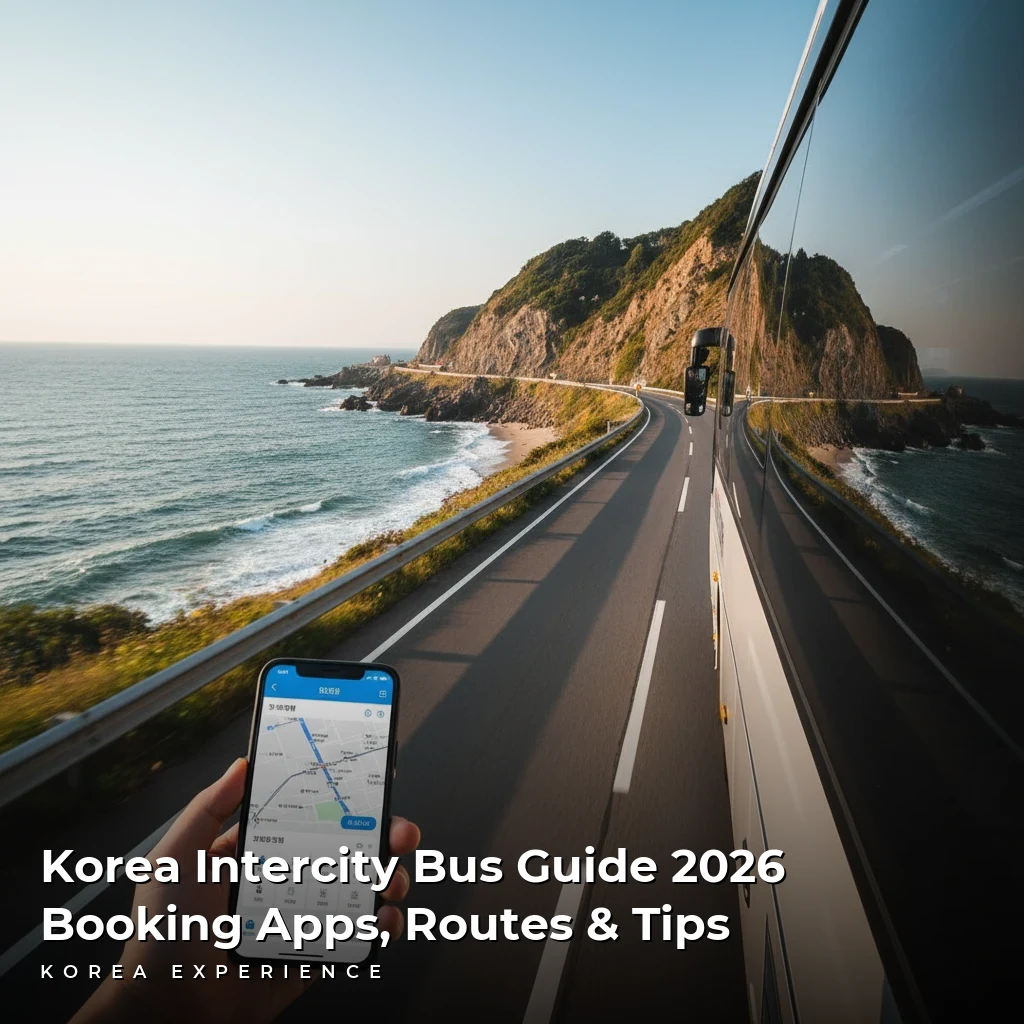 Korea Intercity Bus Guide 2026: Booking Apps, Routes & Tips