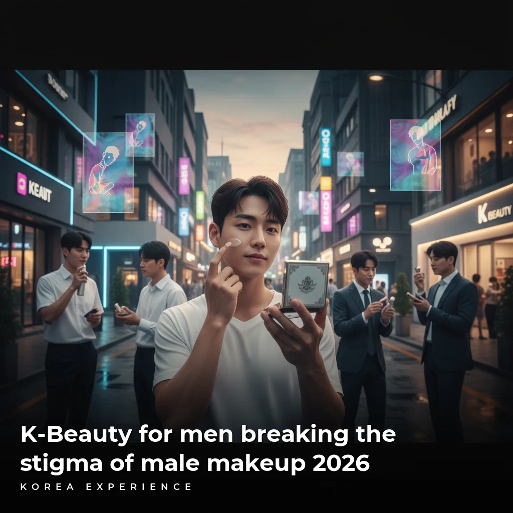 K-Beauty for men breaking the stigma of male makeup 2026