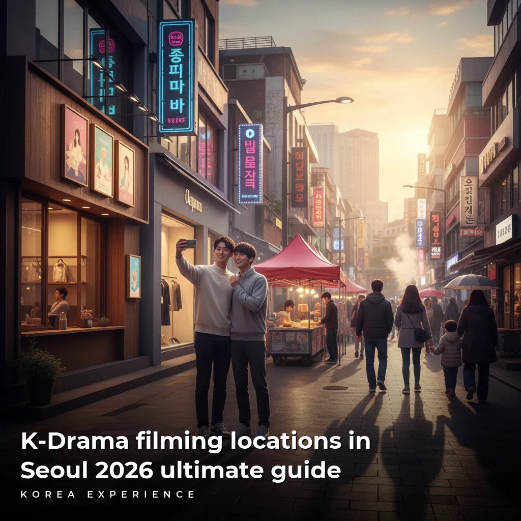 K-Drama filming locations in Seoul 2026 ultimate guide