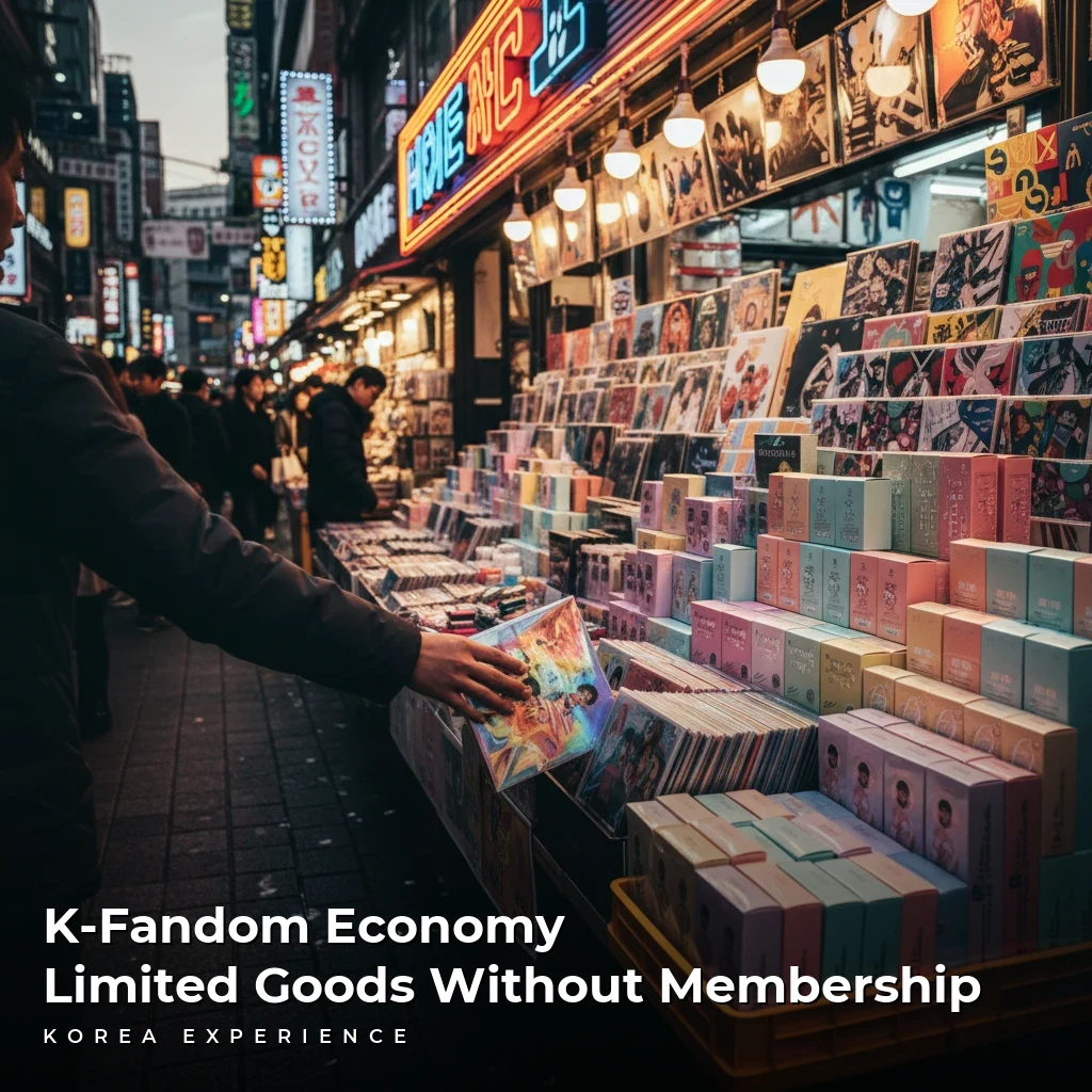 K-Fandom Economy: Limited Goods Without Membership