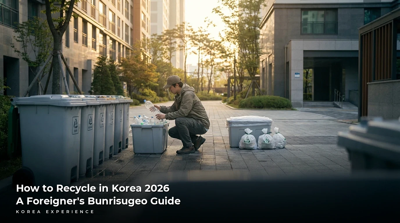 How to Recycle in Korea 2026: A Foreigner's Bunrisugeo Guide