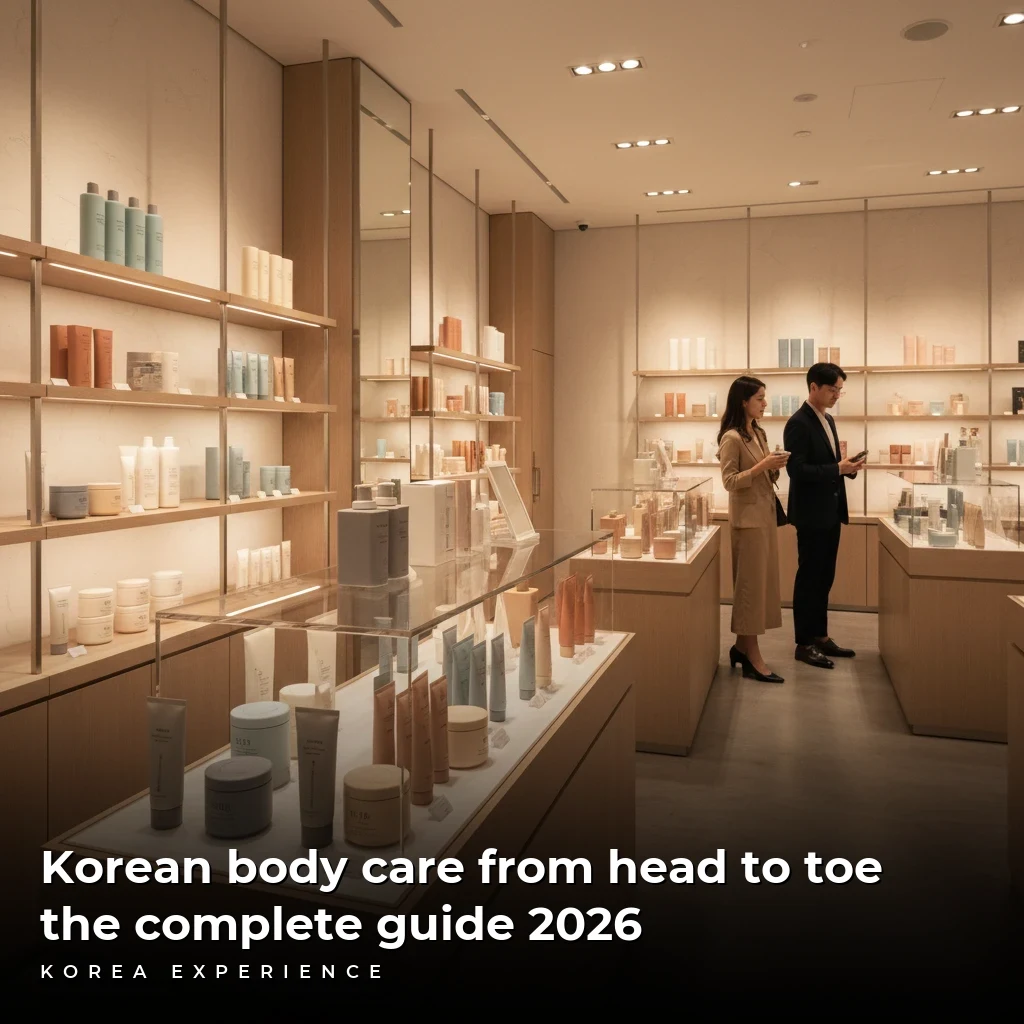Korean body care from head to toe: the complete guide 2026