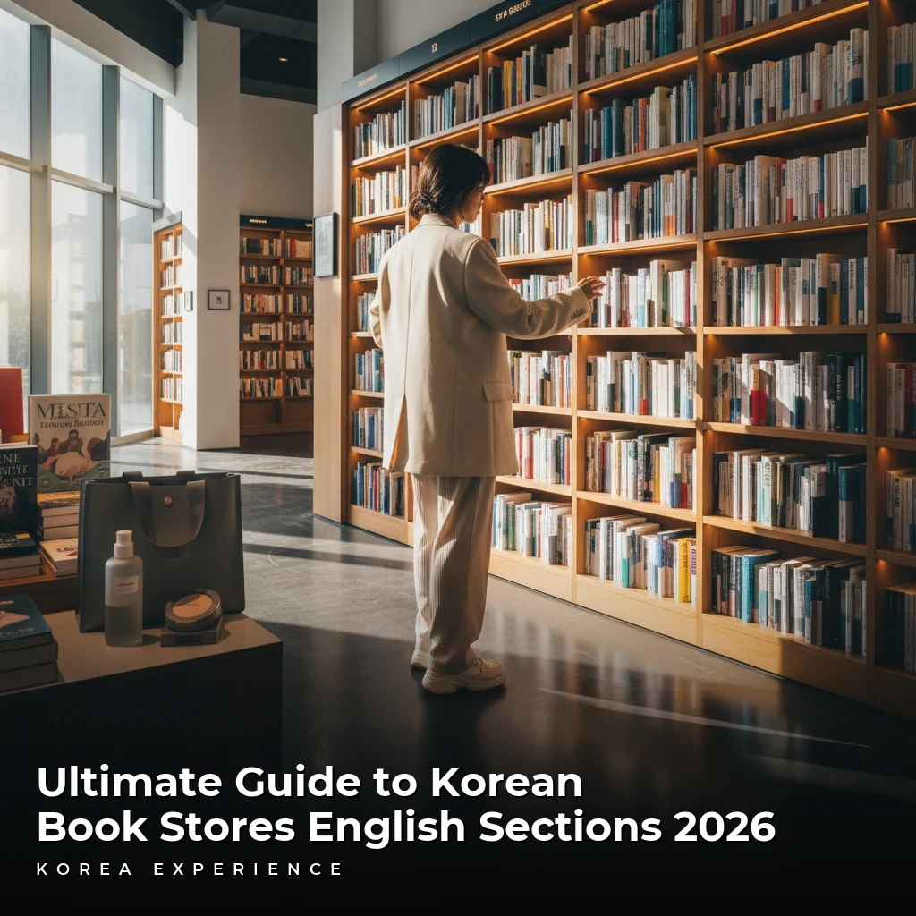 Ultimate Guide to Korean Book Stores English Sections 2026