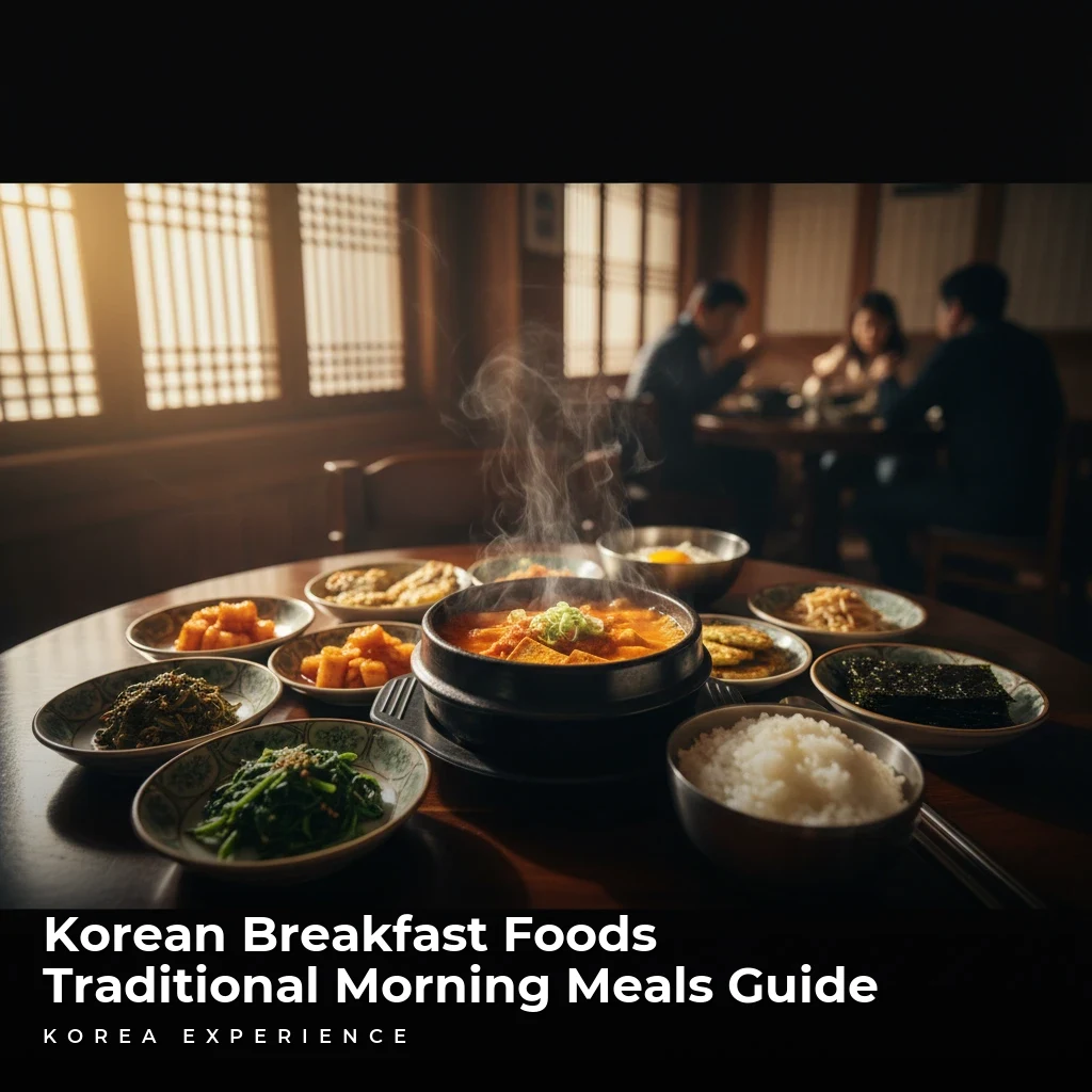 Korean Breakfast Foods Traditional Morning Meals Guide
