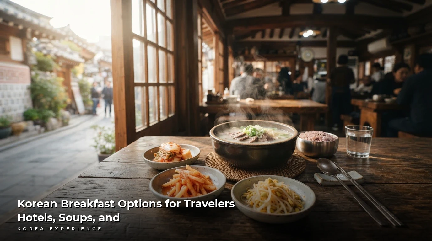 Korean Breakfast Options for Travelers: Hotels, Soups, and