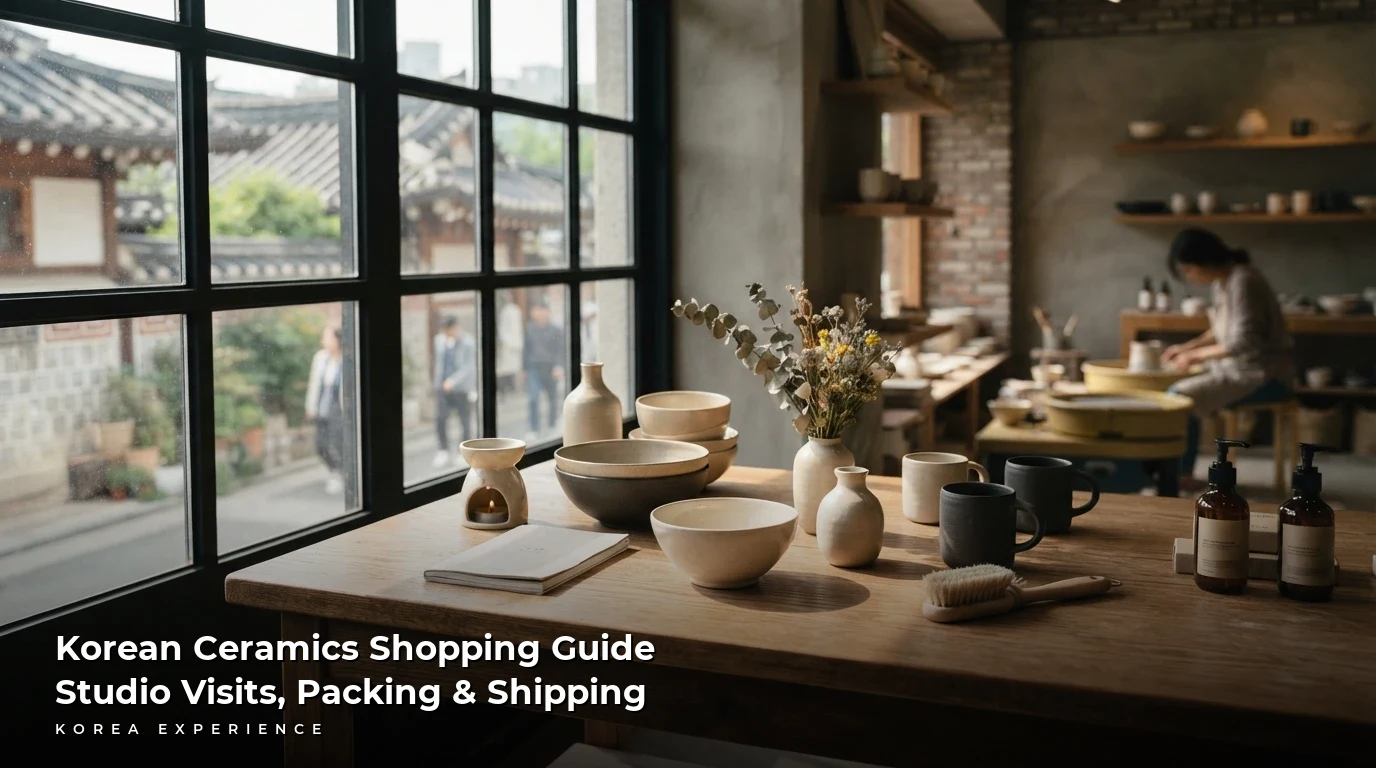 Korean Ceramics Shopping Guide: Studio Visits, Packing & Shipping