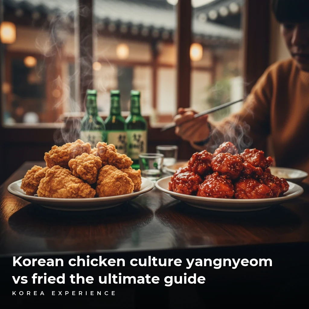Korean chicken culture yangnyeom vs fried the ultimate guide