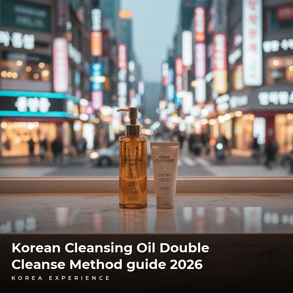 Korean Cleansing Oil Double Cleanse Method guide 2026