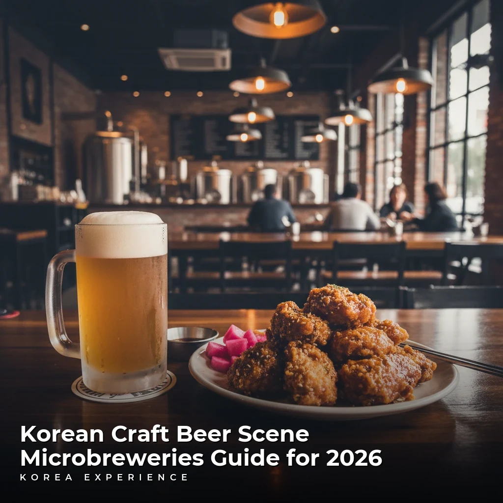 Korean Craft Beer Scene Microbreweries Guide for 2026
