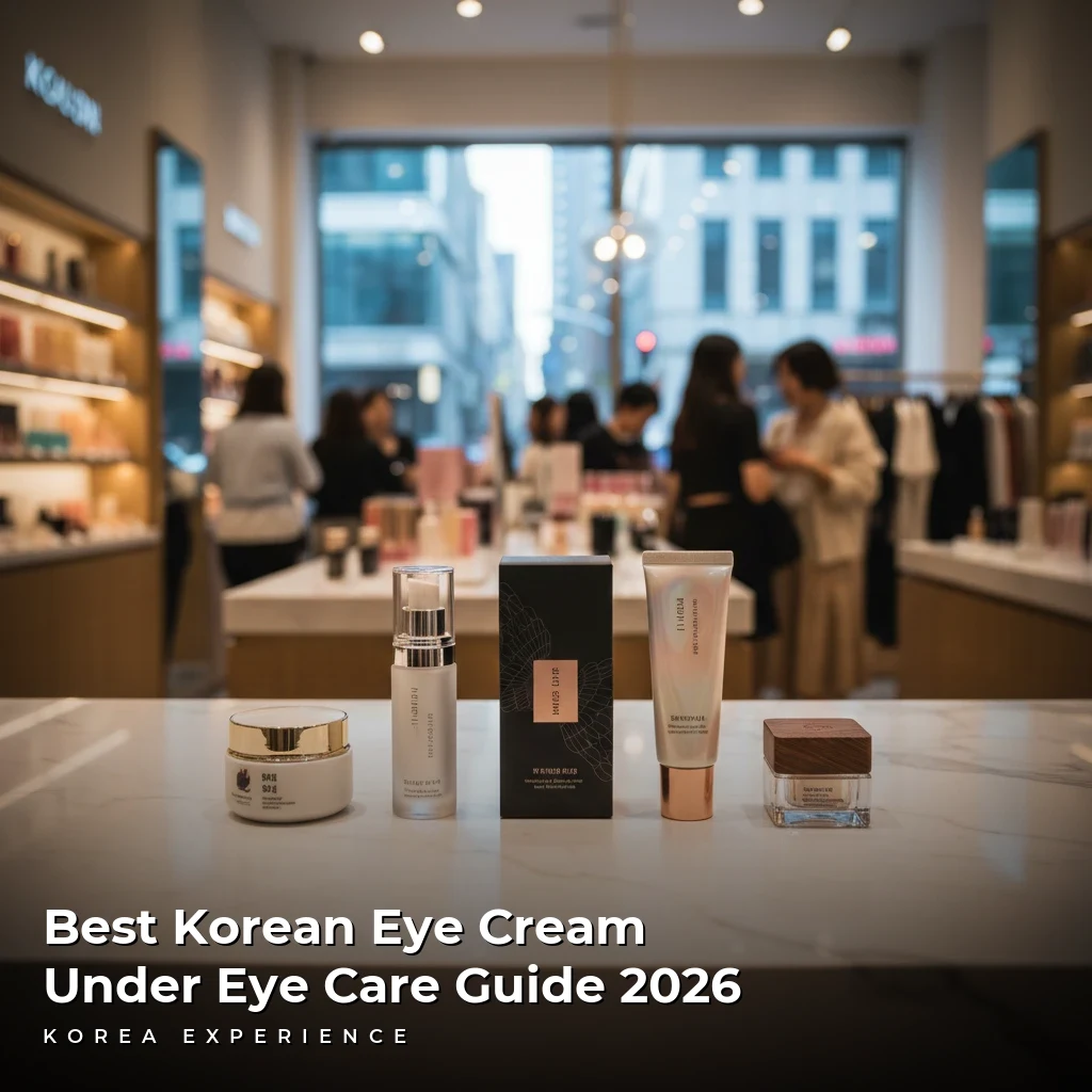 Best Korean Eye Cream Under Eye Care Guide 2026