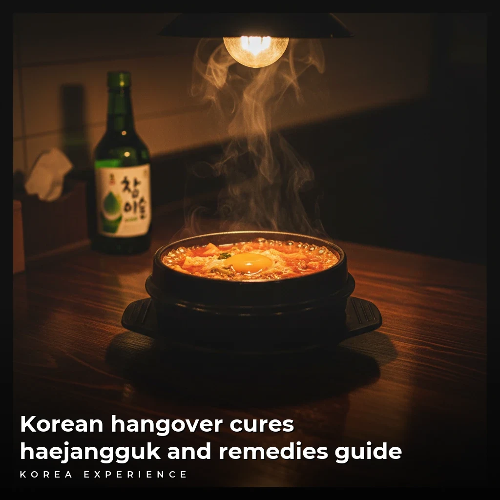 Korean hangover cures haejangguk and remedies guide