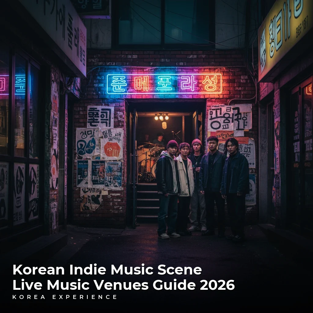 Korean Indie Music Scene Live Music Venues Guide 2026