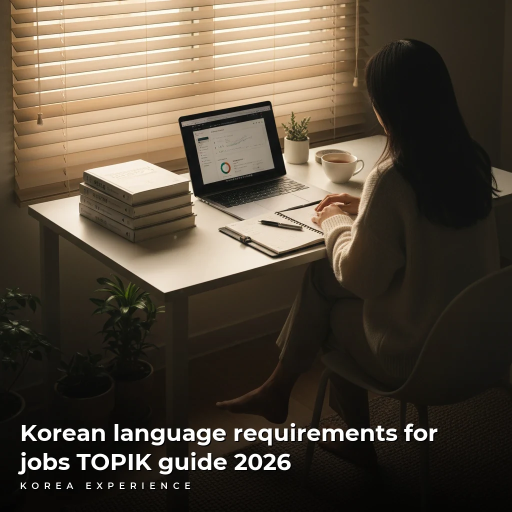 Korean language requirements for jobs TOPIK guide 2026