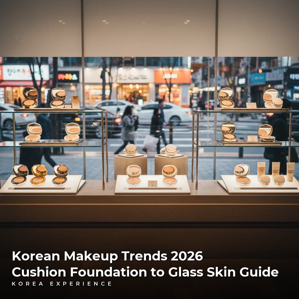 Korean Makeup Trends 2026: Cushion Foundation to Glass Skin Guide