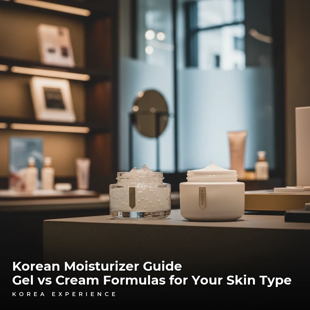 Korean Moisturizer Guide: Gel vs Cream Formulas for Your Skin Type