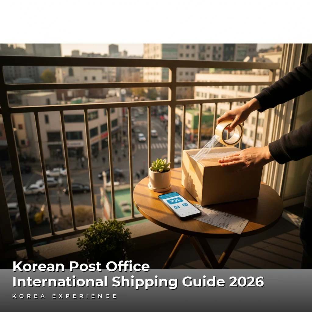 Korean Post Office International Shipping Guide 2026