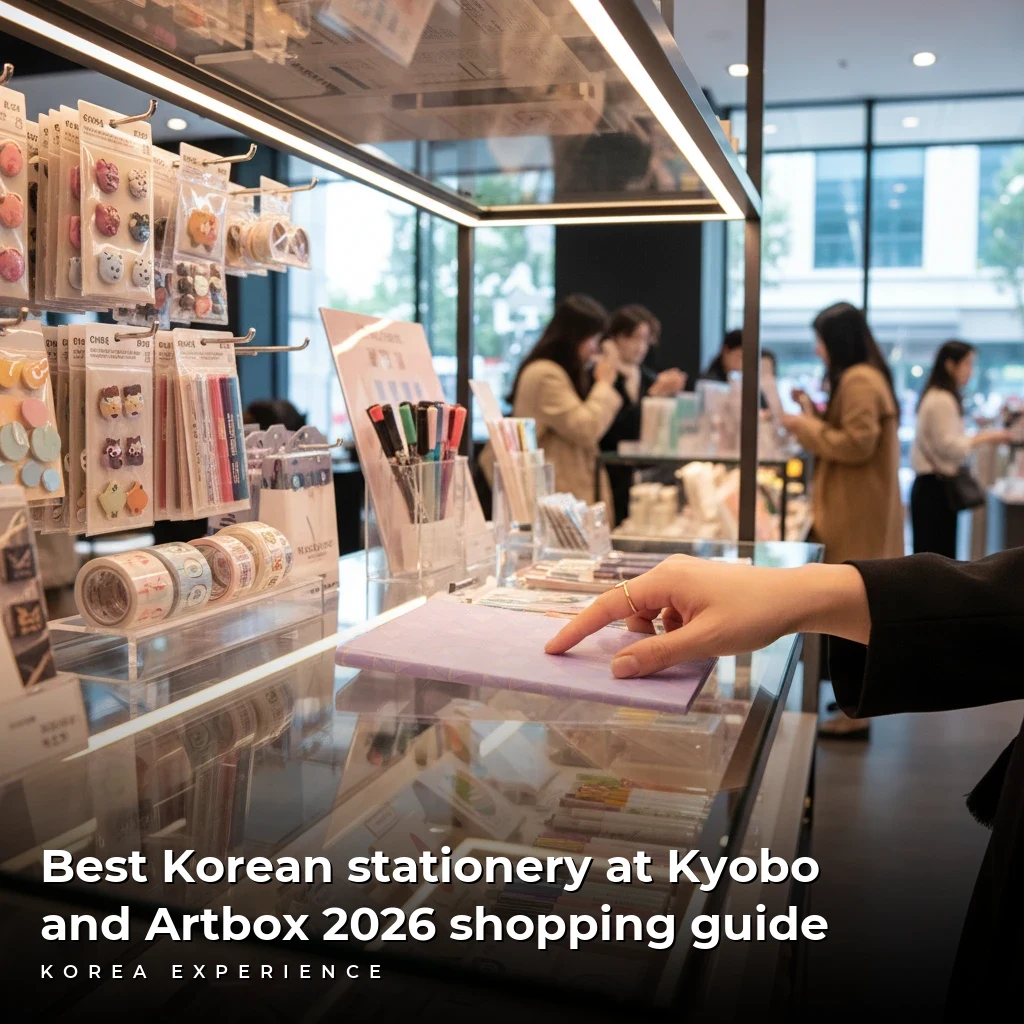 Best Korean stationery at Kyobo and Artbox 2026 shopping guide