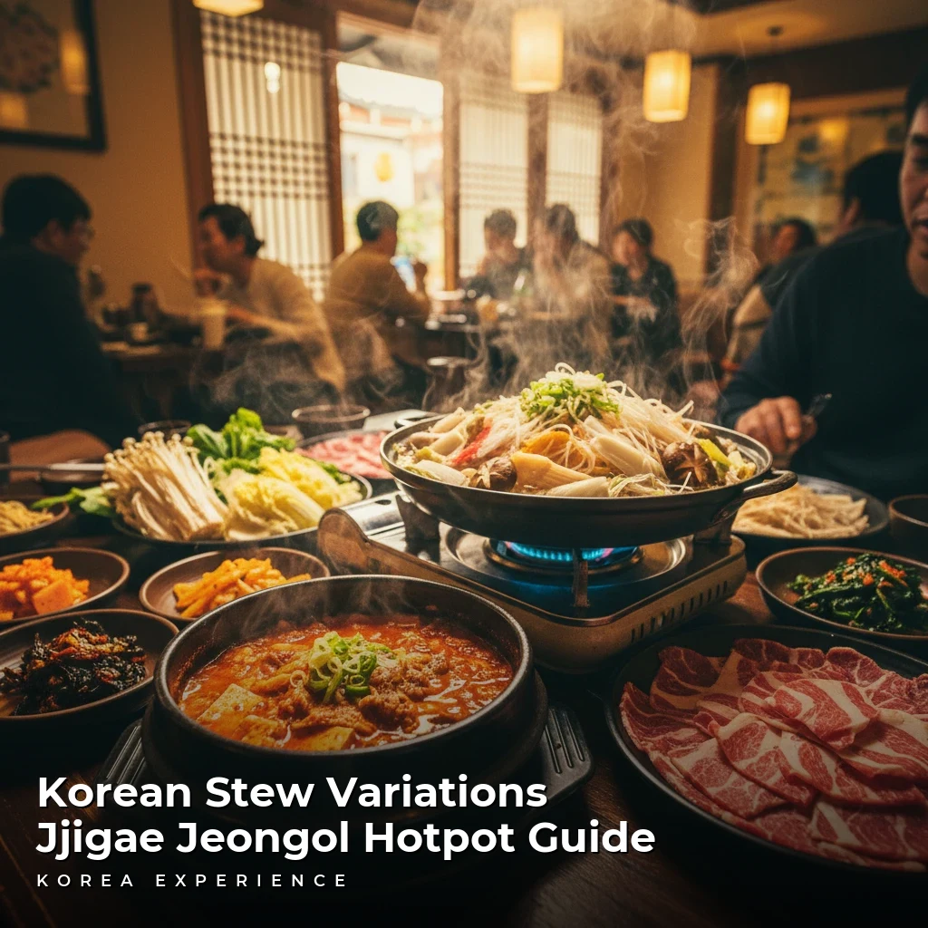 Korean Stew Variations Jjigae Jeongol Hotpot Guide