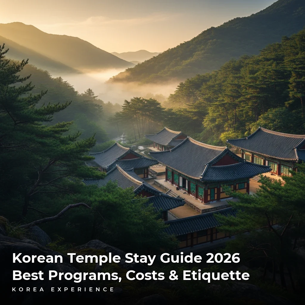 Korean Temple Stay Guide 2026: Best Programs, Costs & Etiquette