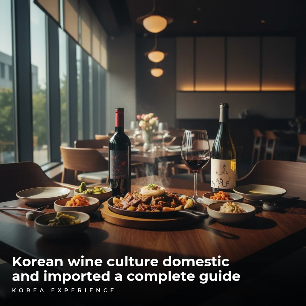 Korean wine culture domestic and imported a complete guide