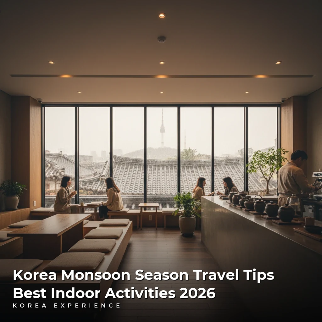 Korea Monsoon Season Travel Tips: Best Indoor Activities 2026