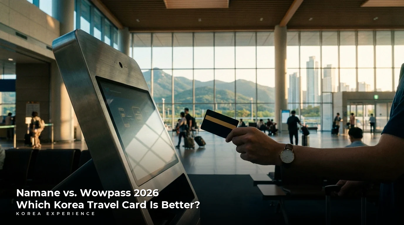 Namane vs. Wowpass 2026: Which Korea Travel Card Is Better?