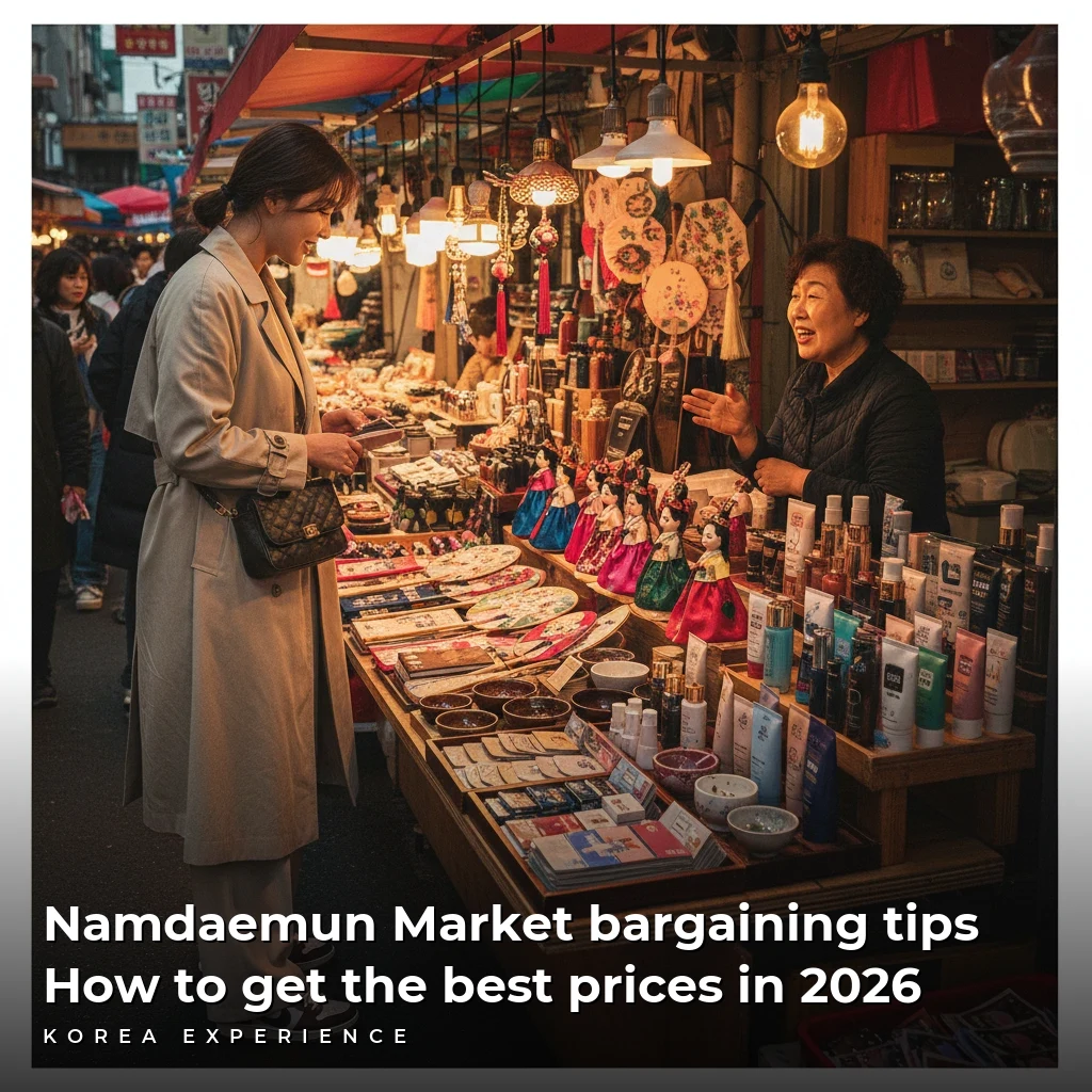 Namdaemun Market bargaining tips: How to get the best prices in 2026