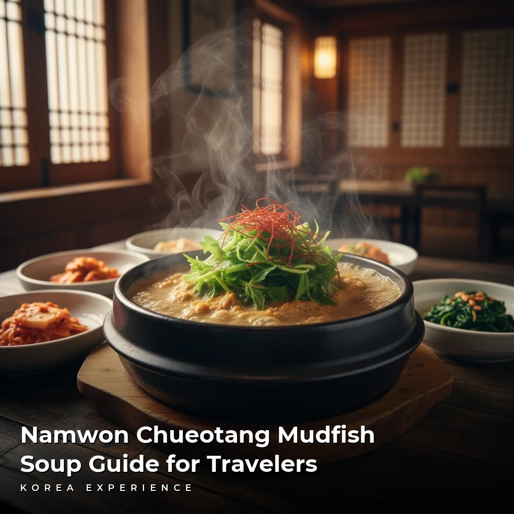 Namwon Chueotang Mudfish Soup Guide for Travelers