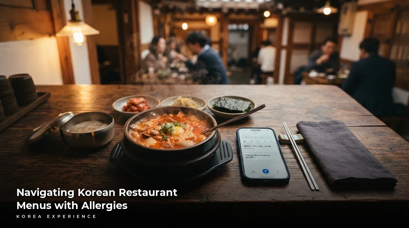 Navigating Korean Restaurant Menus with Allergies