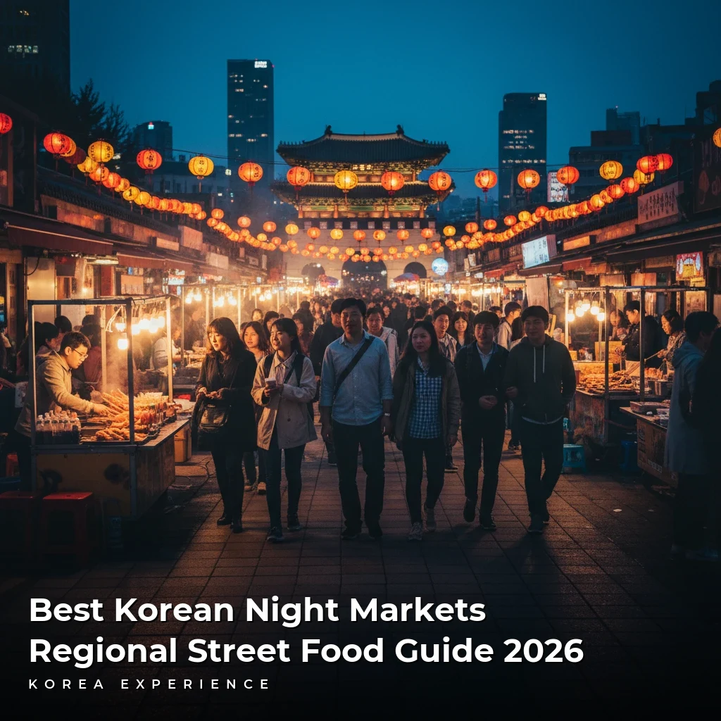 Best Korean Night Markets: Regional Street Food Guide 2026