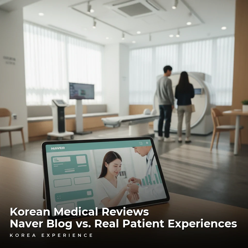Korean Medical Reviews: Naver Blog vs. Real Patient Experiences