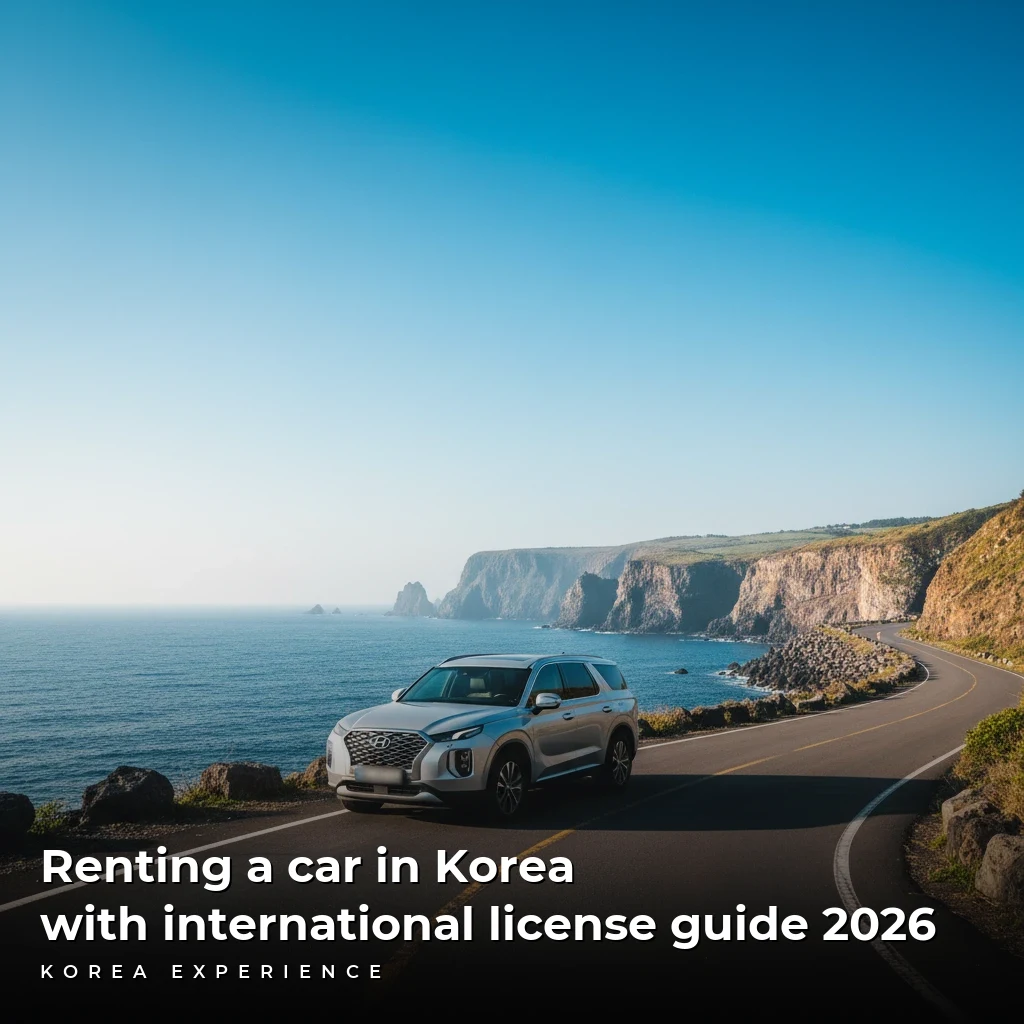 Renting a car in Korea with international license guide 2026